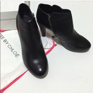 See By Chloe leather booties